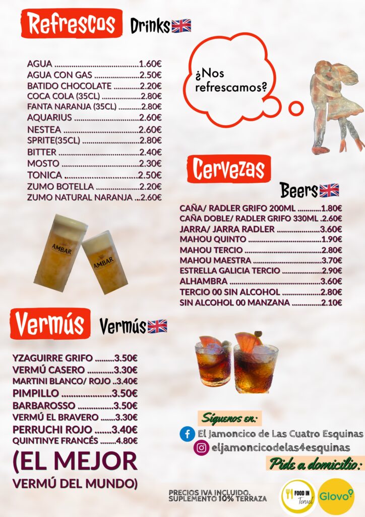 Refrescos - Cervezas - Vermús